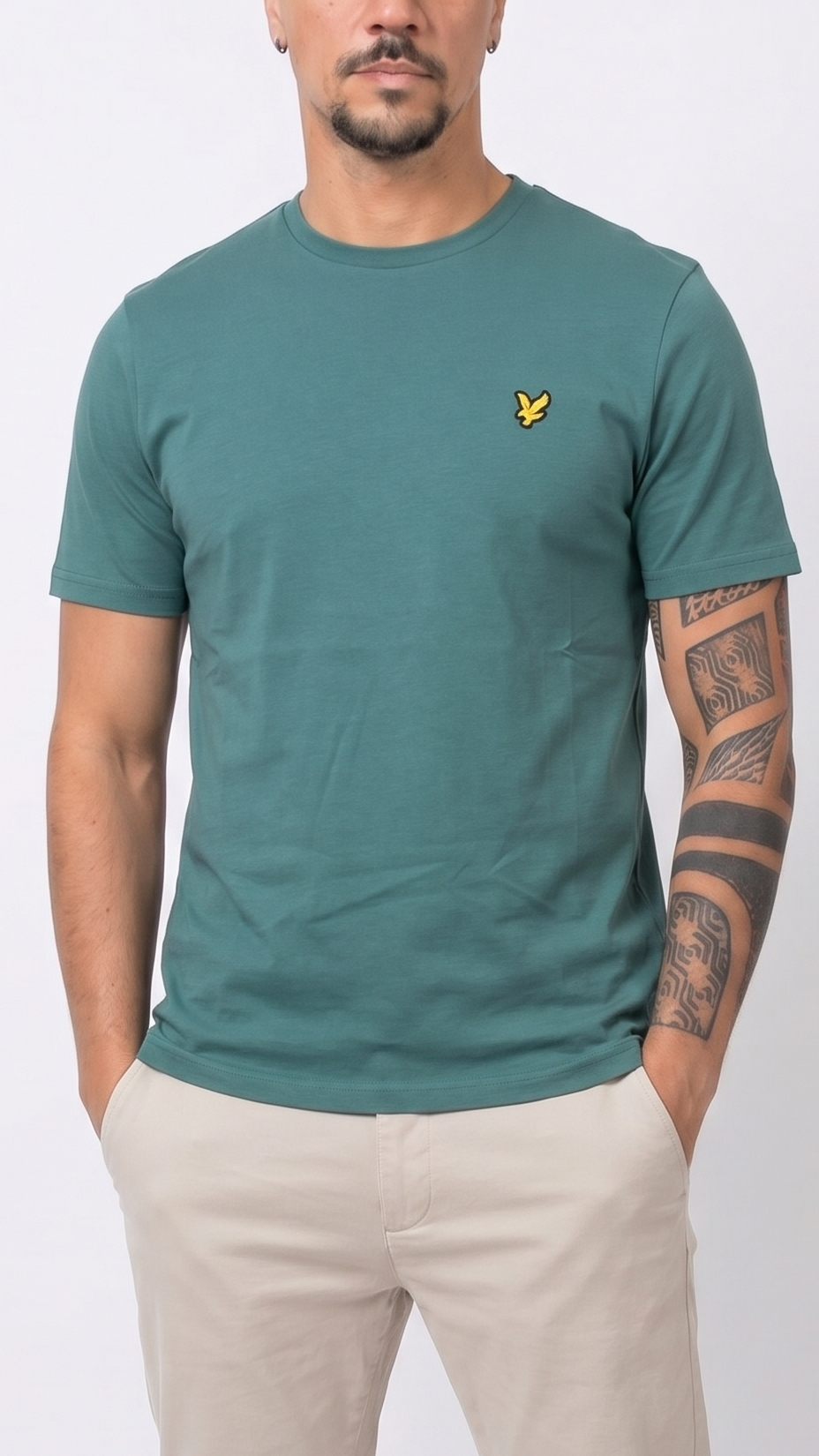 Frank14 - T-SHIRT LYLE & SCOTT LOGO RETRO - hero