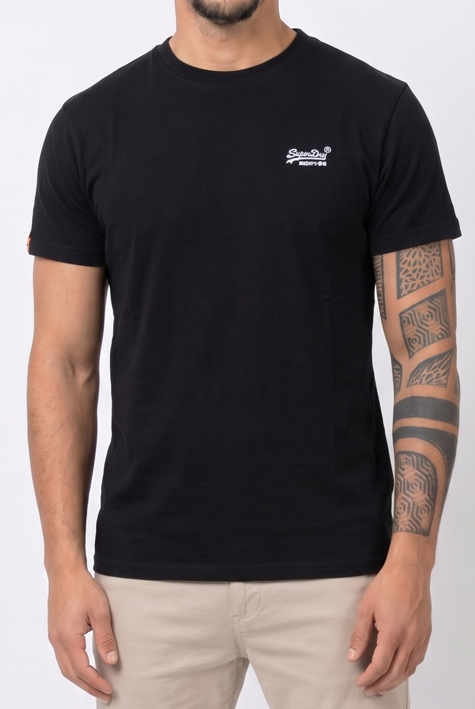 Frank14 - T-SHIRT SUPERDRY CON LOGO CONTRAST - hero