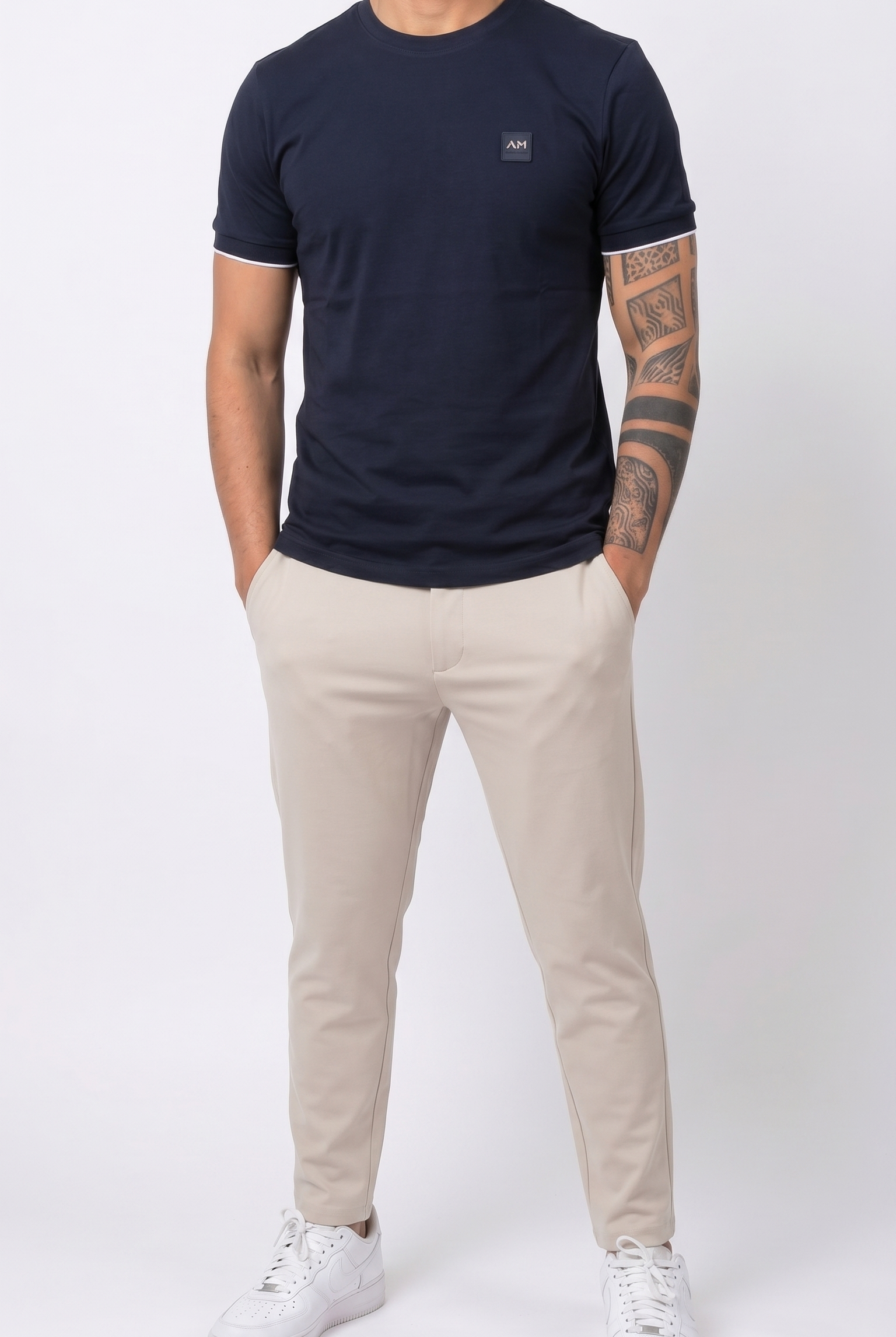 Frank14 - T-SHIRT CON POLSINI ANTONY MORATO - fronte