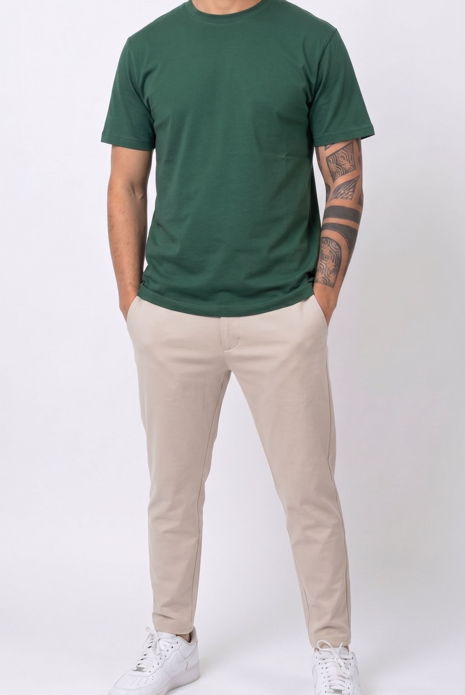 Frank14 - T-SHIRT IN FILO DI SCOZIA SOLDIER - fronte