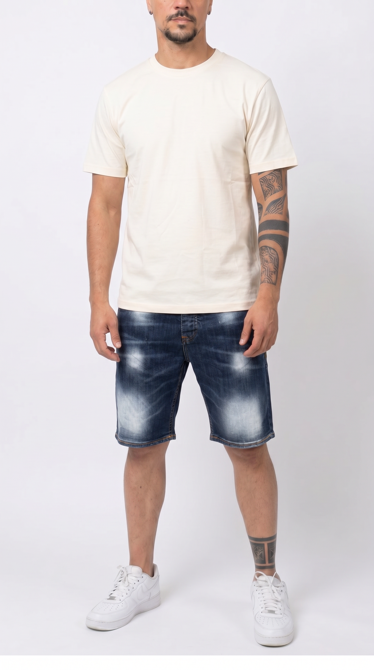 Frank14 - BERMUDA DI JEANS SOLDIER 06B - fronte