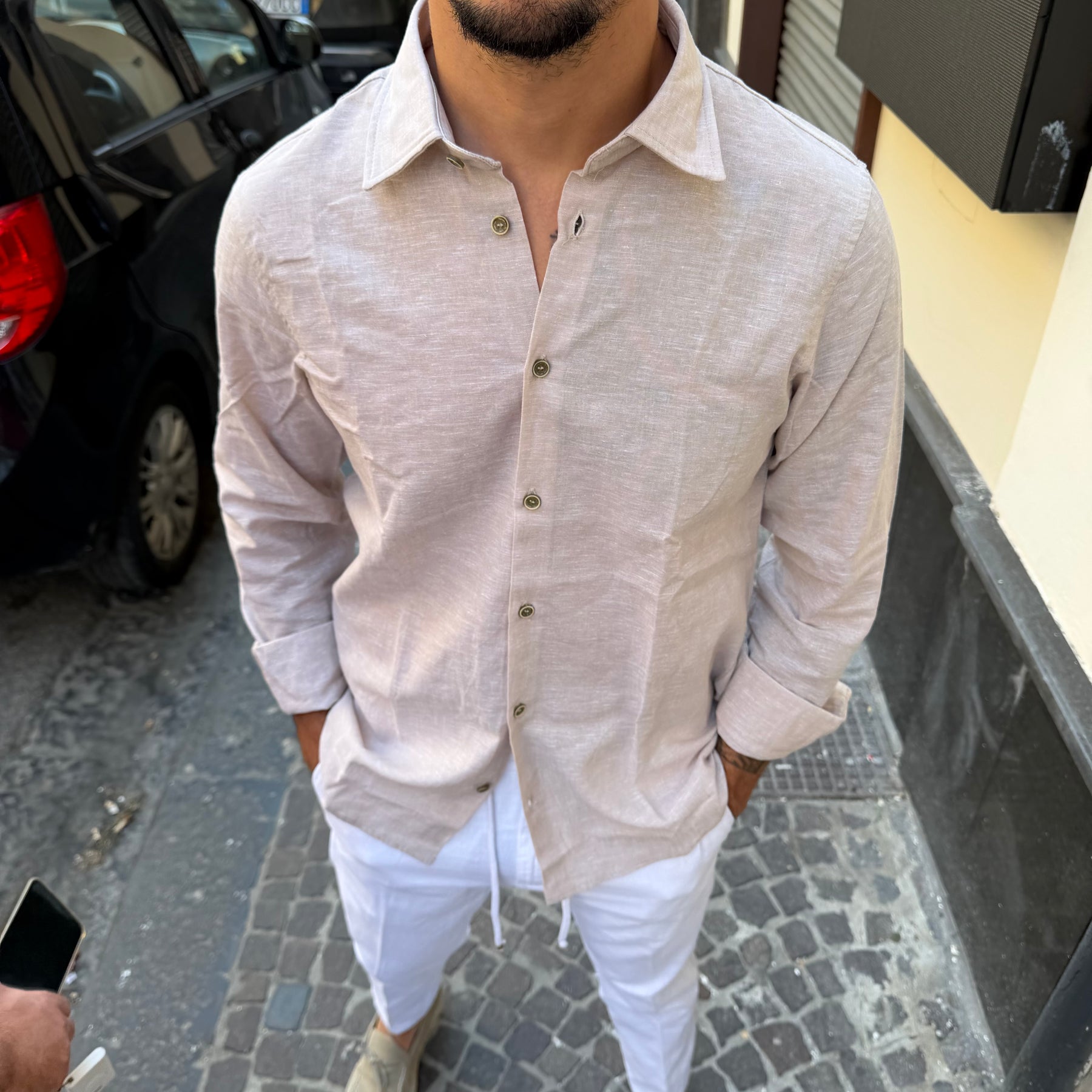 CAMICIA DI LINO PRIMO EMPORIO