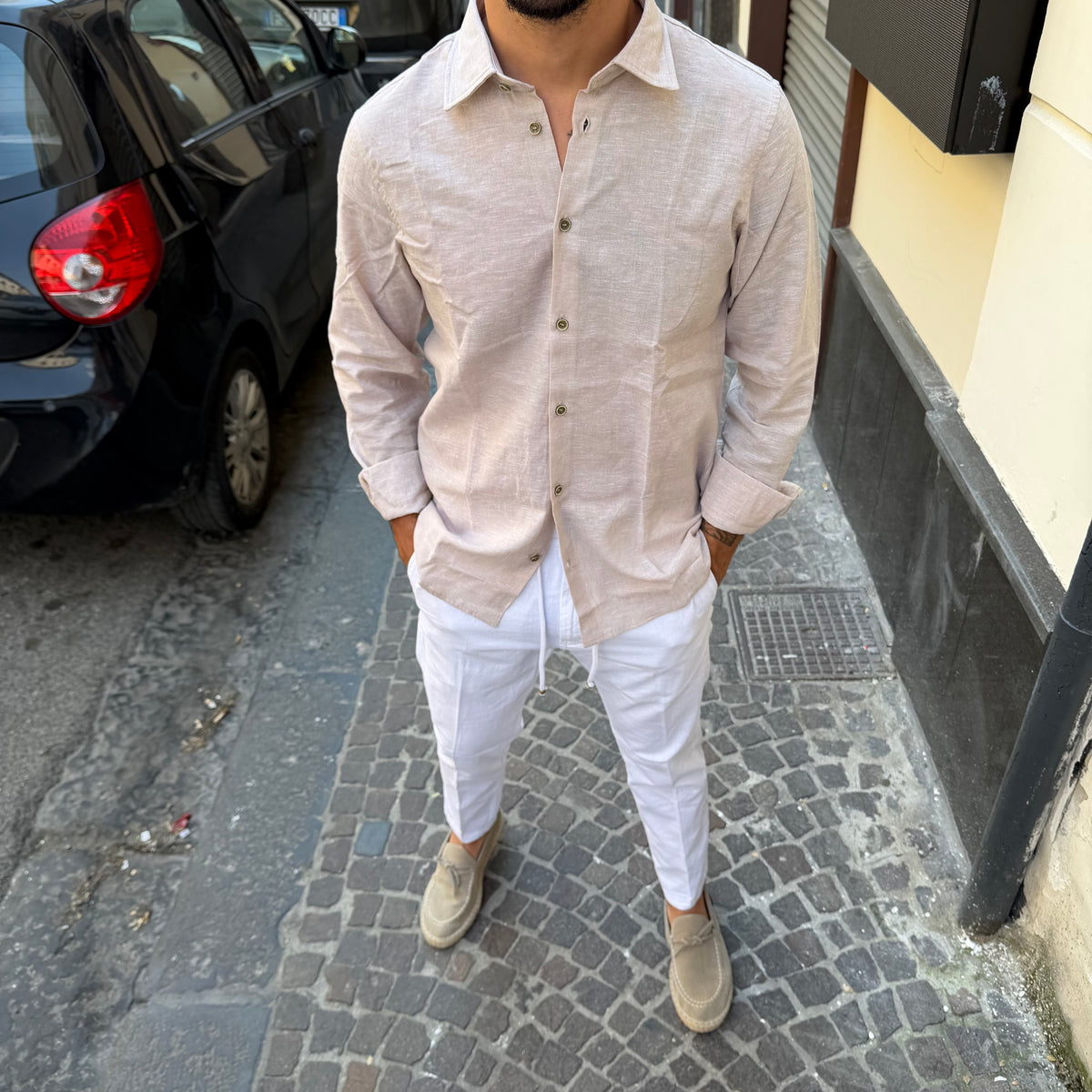 CAMICIA DI LINO PRIMO EMPORIO