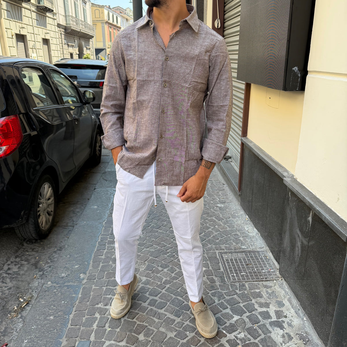 CAMICIA DI LINO PRIMO EMPORIO