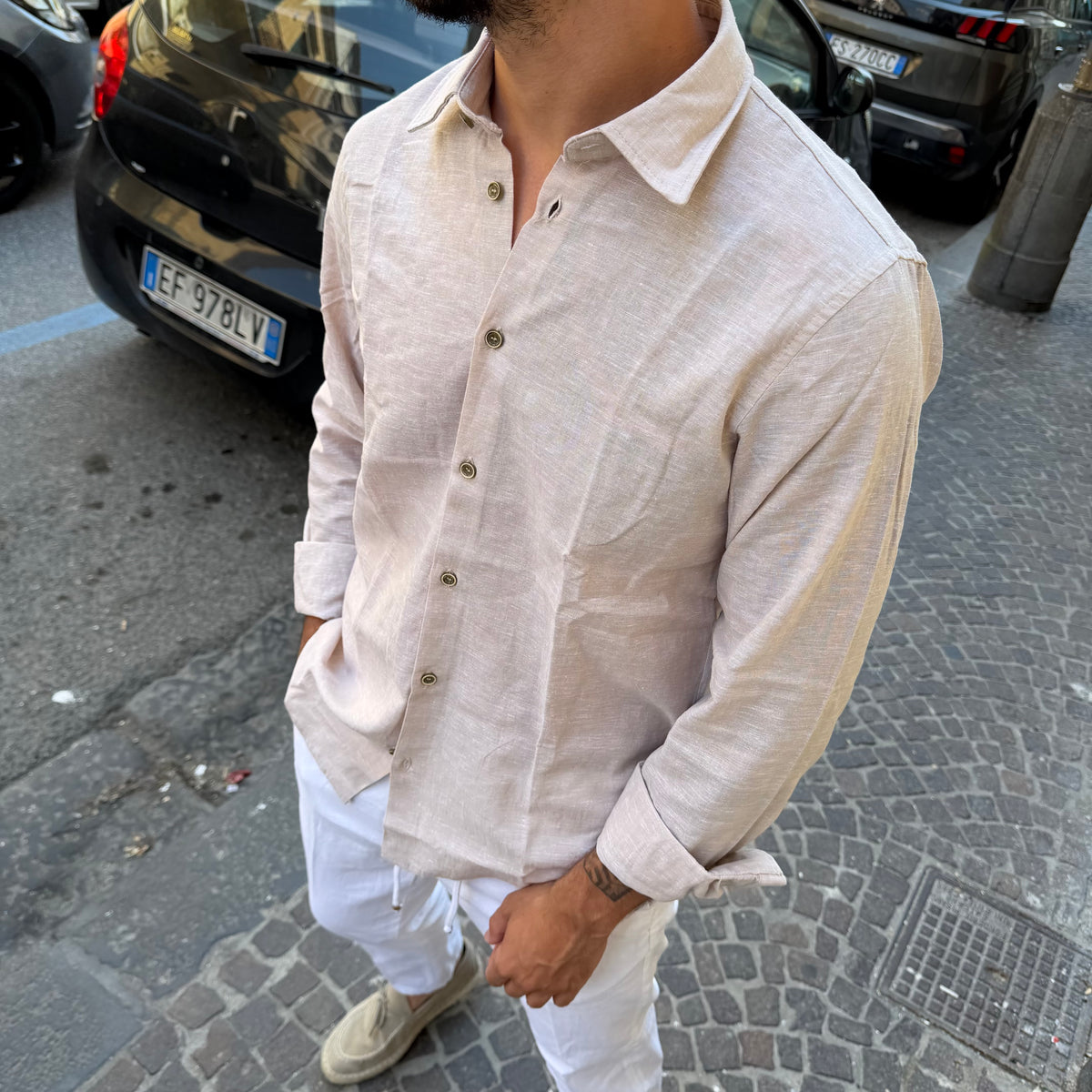 CAMICIA DI LINO PRIMO EMPORIO