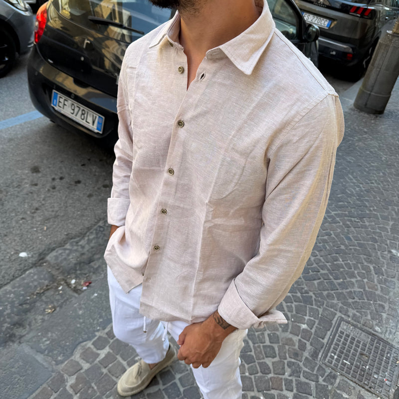 CAMICIA DI LINO PRIMO EMPORIO