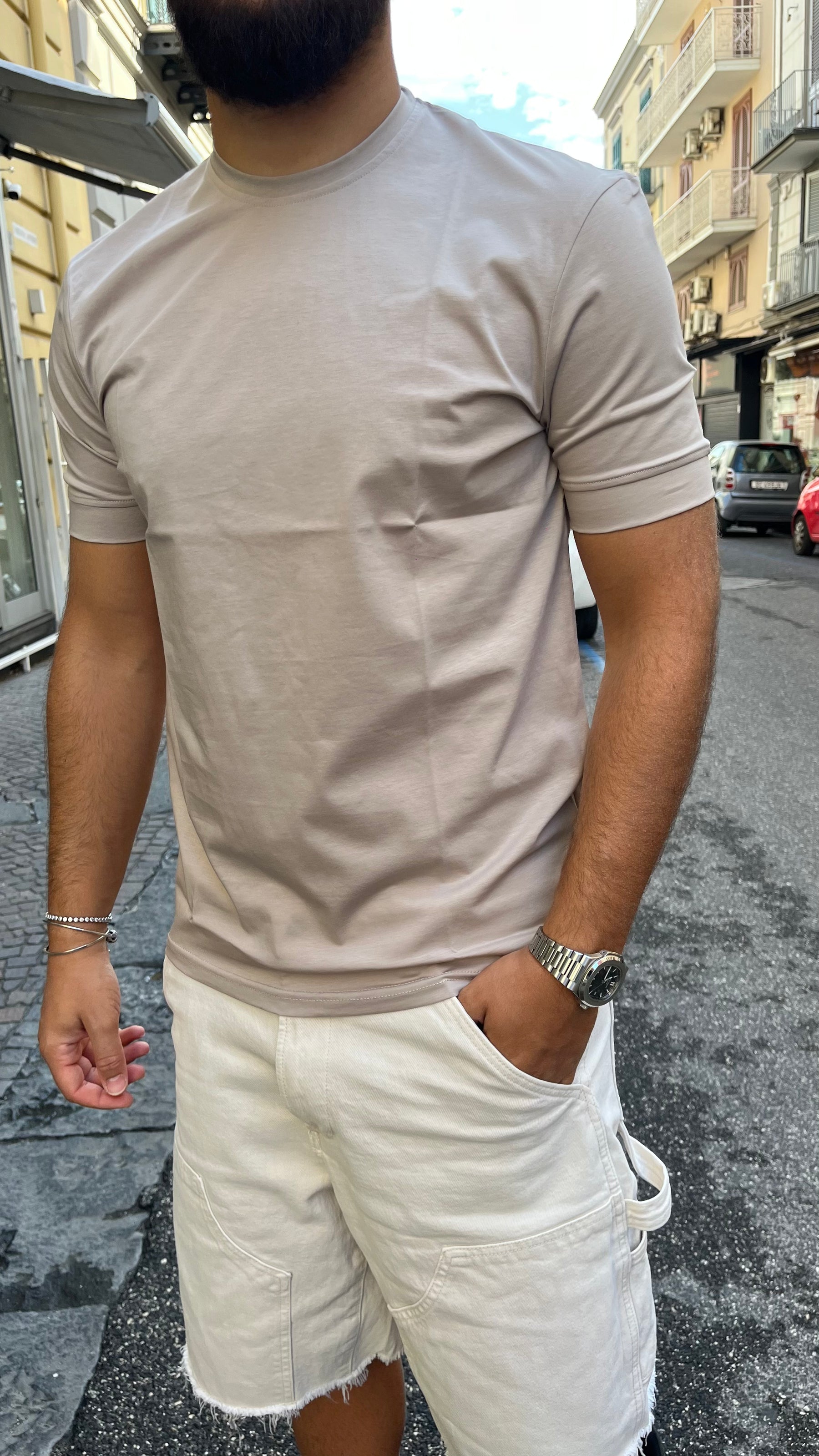 T-SHIRT FILO DI SCOZIA PRIMO EMPORIO