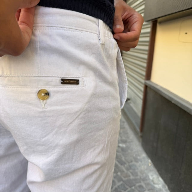 PANTALACCIO IN LINO PRIMO EMPORIO