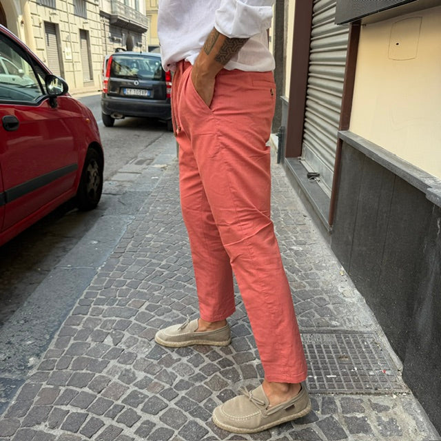 PANTALACCIO IN LINO PRIMO EMPORIO