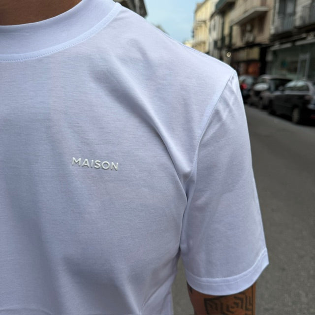 T-SHIRT FILO DI SCOZIA MAISON PARIS