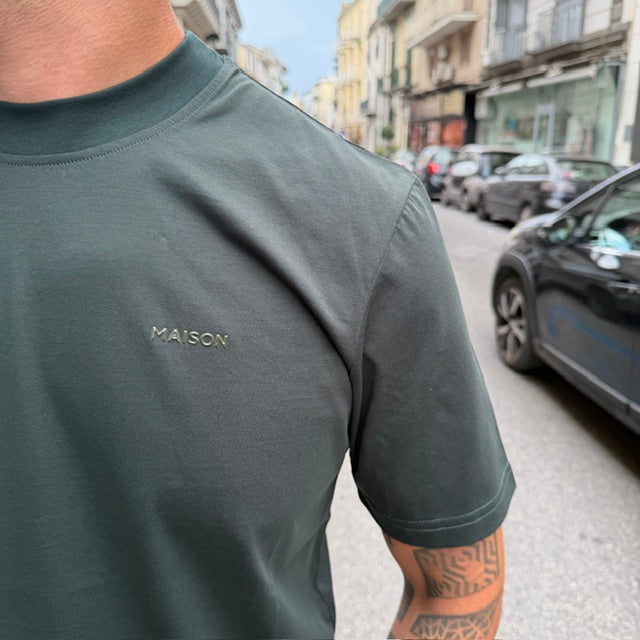 T-SHIRT FILO DI SCOZIA MAISON PARIS