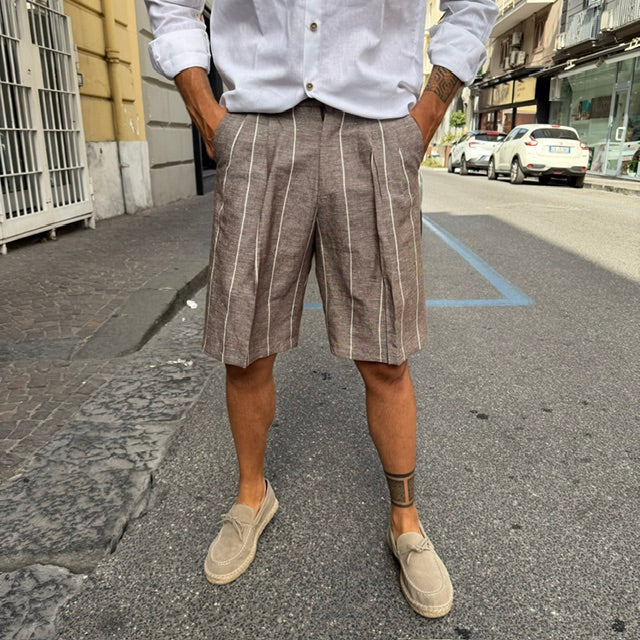 BERMUDA MISTO LINO PRIMO EMPORIO