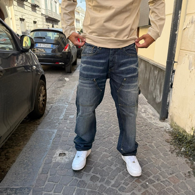 SOLDIER 04B BAGGY JEANS