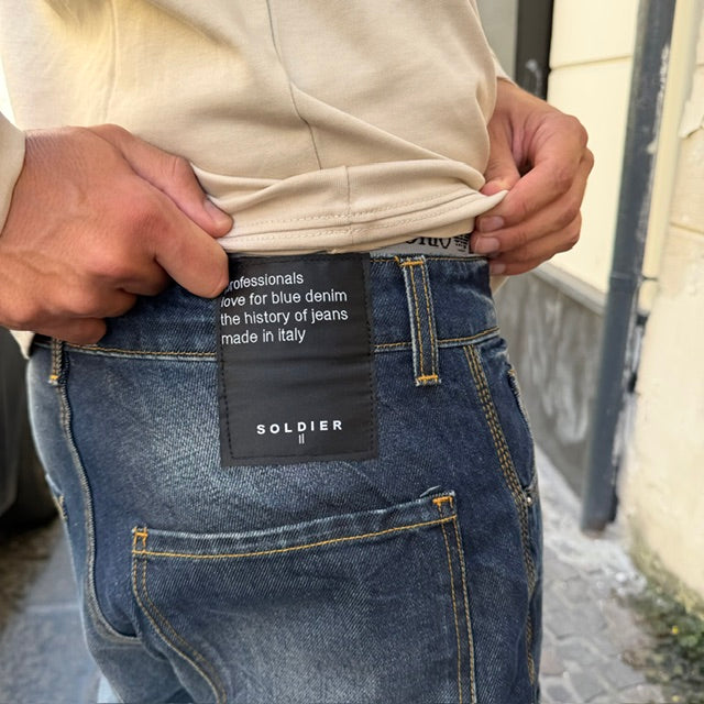 SOLDIER 04B BAGGY JEANS