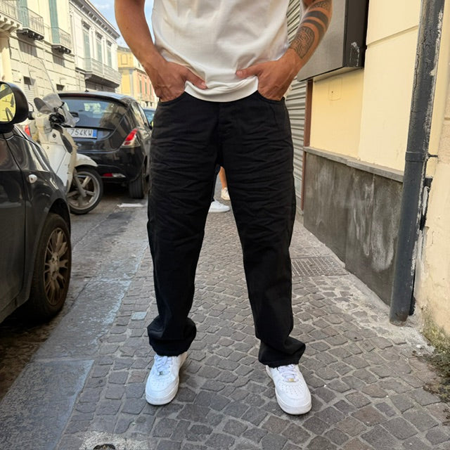 JEANS BAGGY SOLDIER DRILL