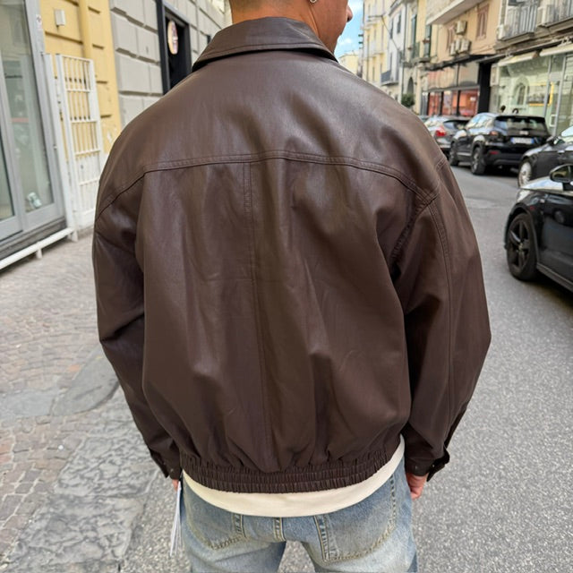 GIACCA IN PELLE GIANNI LUPO DOUBLE LABEL