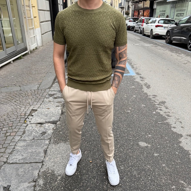 T-SHIRT IN FILO GIANNI LUPO