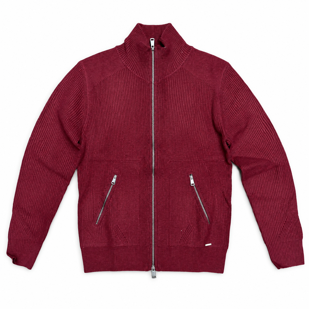 MAGLIONE CON ZIP GIANNI LUPO 35051