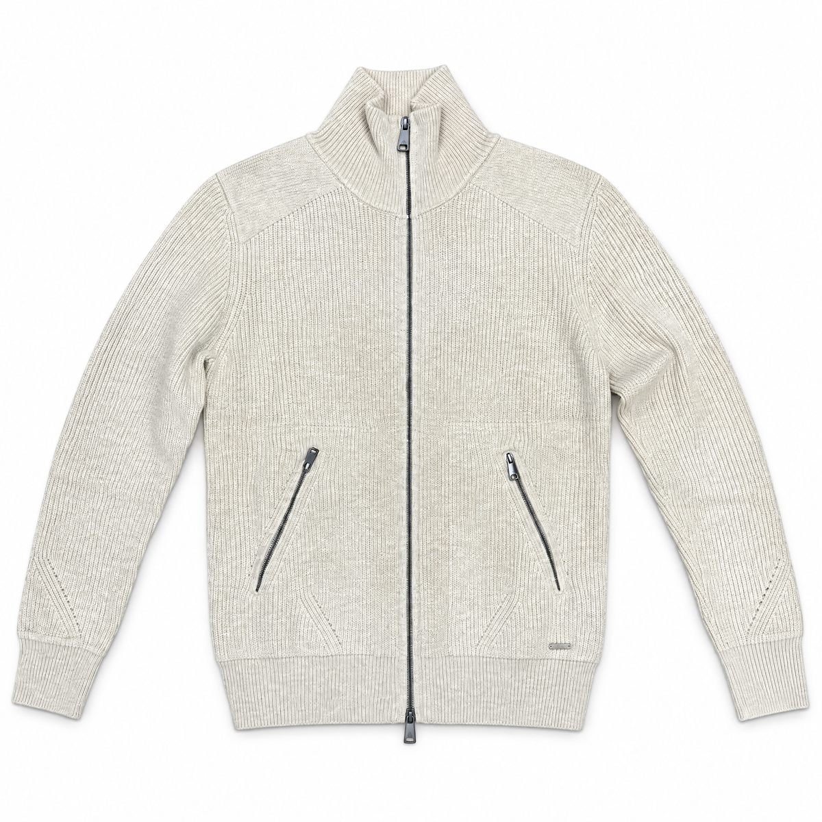 MAGLIONE CON ZIP GIANNI LUPO 35051