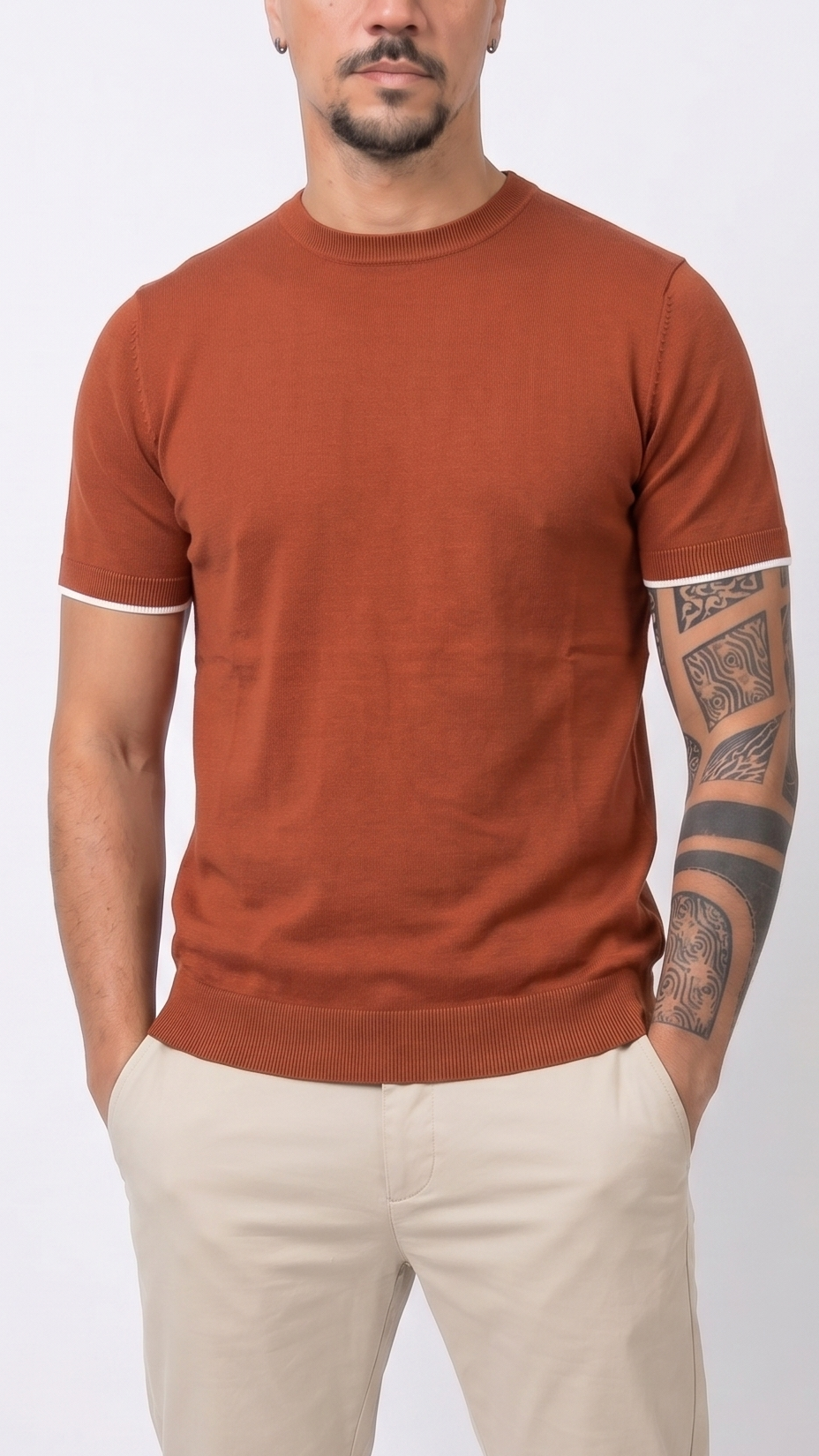 Frank14 - T-SHIRT IN FILO CON POLSINI ANTONY MORATO - hero