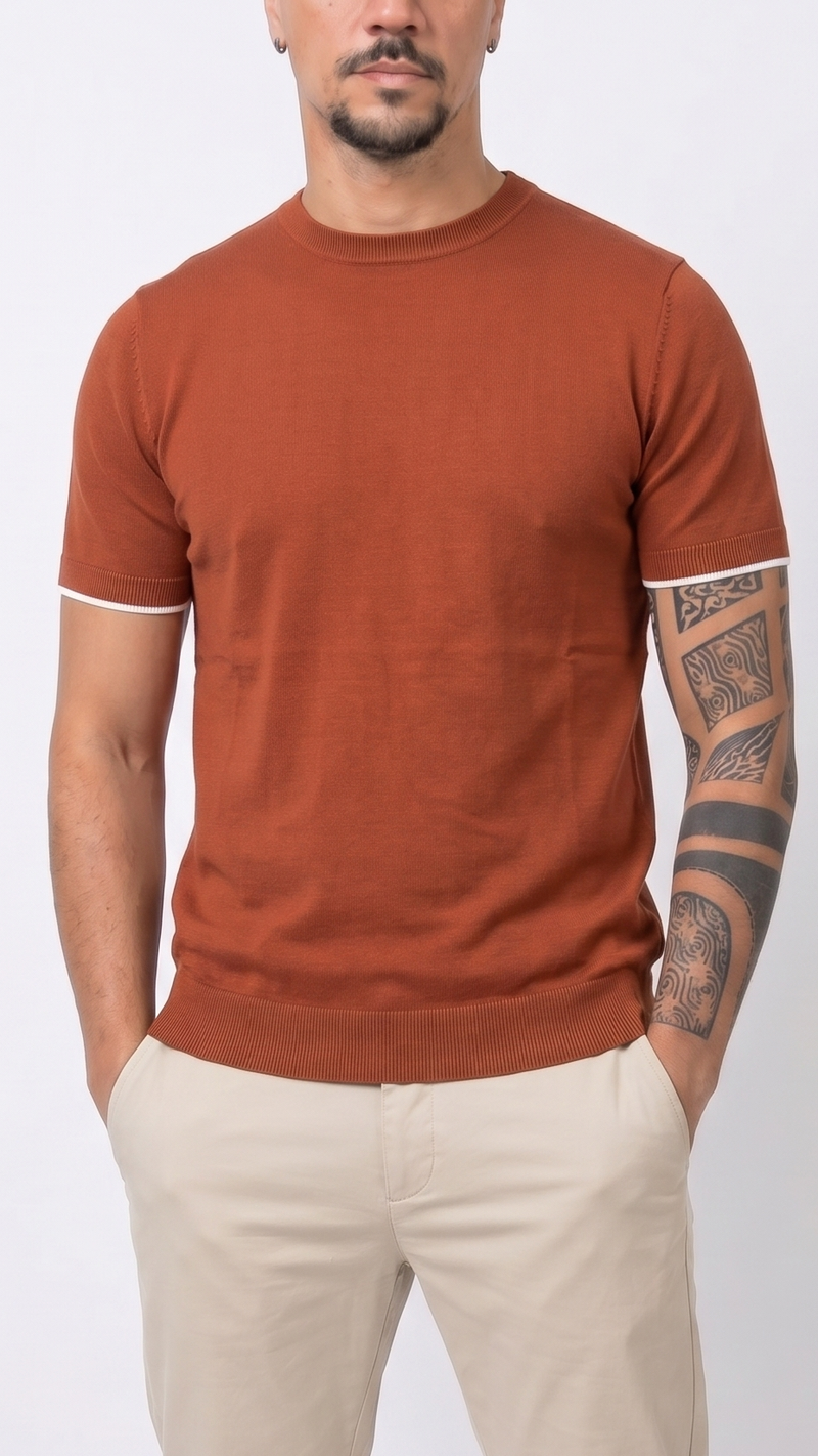 Frank14 - T-SHIRT IN FILO CON POLSINI ANTONY MORATO - hero