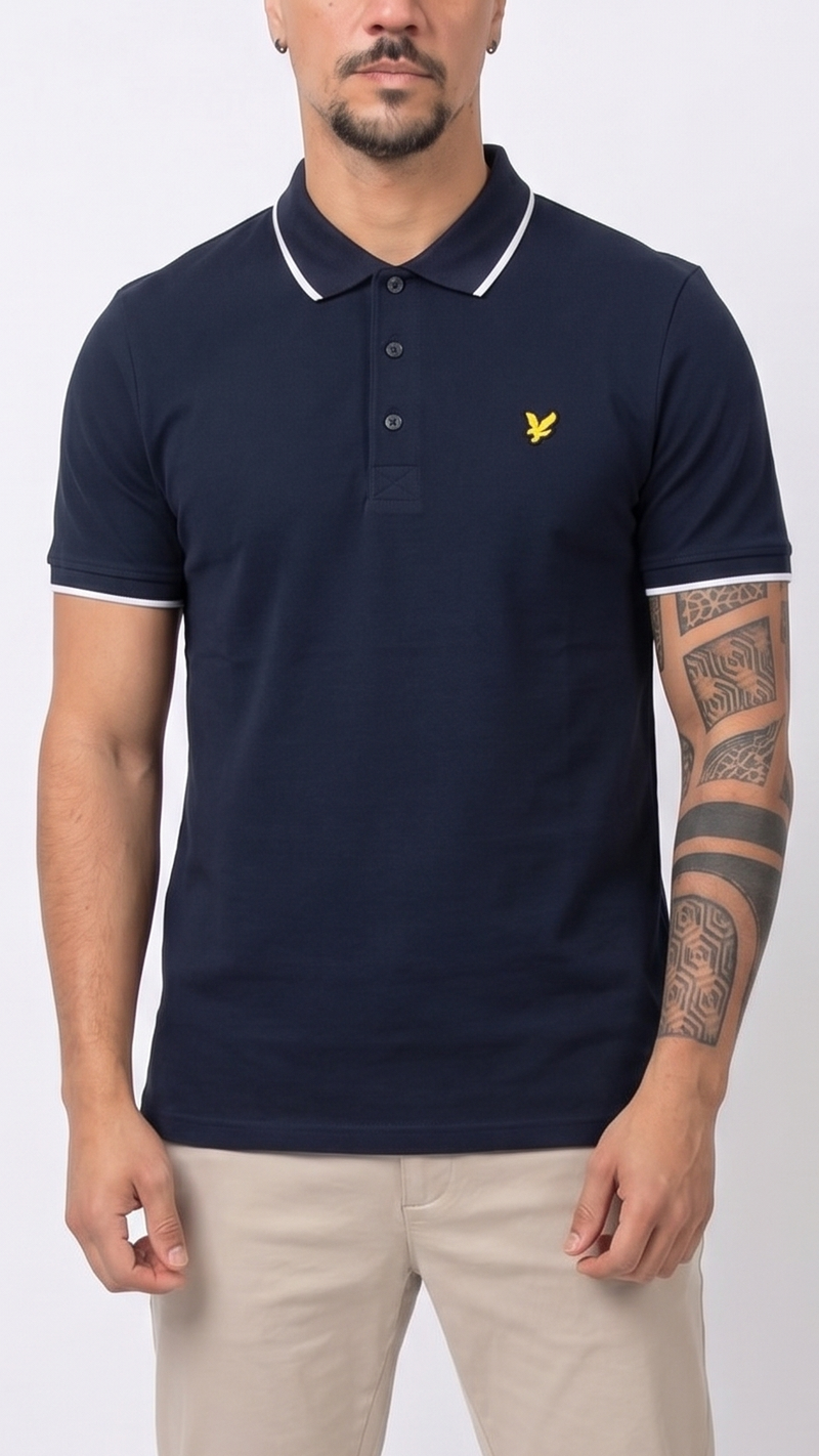 Frank14 - POLO TIPPED LYLE & SCOTT - hero