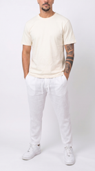 Frank14 - PANTALONI IN LINO ENJOY - fronte