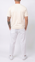 Frank14 - PANTALONI IN LINO ENJOY - retro