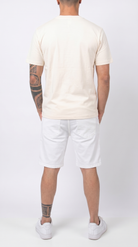 Frank14 - BERMUDA DI JEANS SOLDIER DRILL - retro