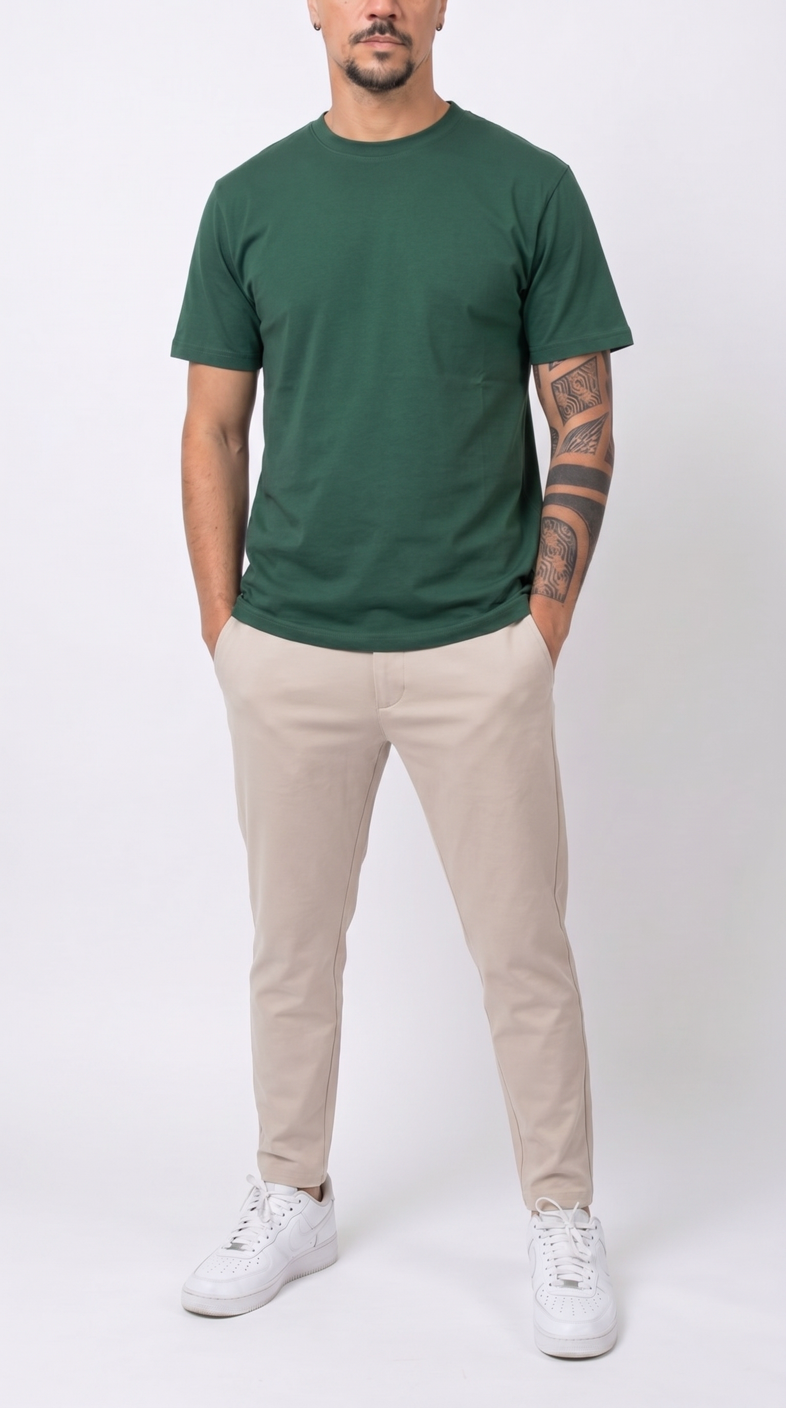 Frank14 - T-SHIRT IN FILO DI SCOZIA SOLDIER - fronte