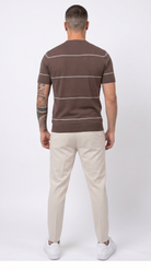 Frank14 - T-SHIRT IN FILO A RIGHE PRIMO EMPORIO - retro