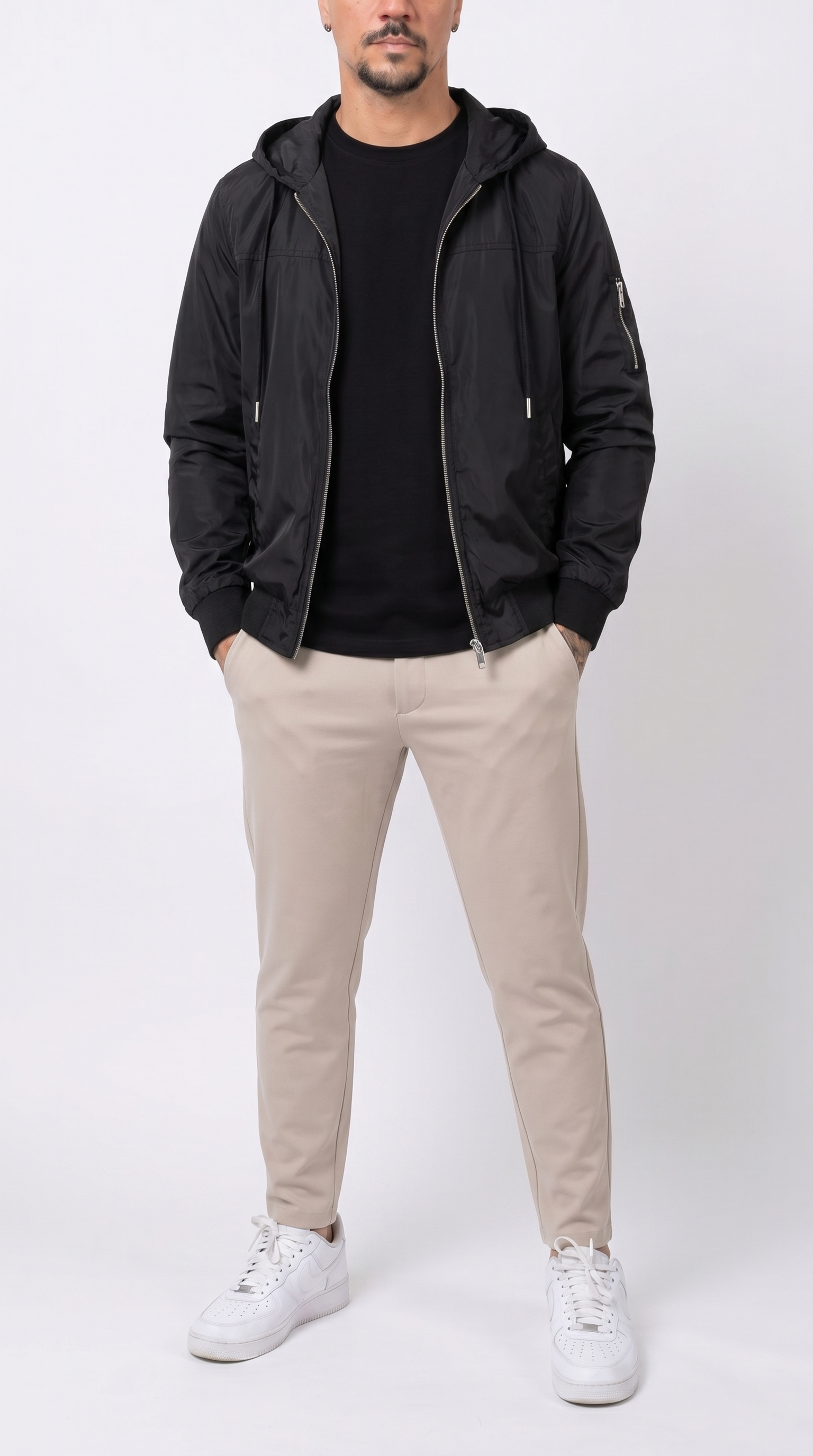 Frank14 - GIUBBOTTO CON CAPPUCCIO MAISON PARIS - fronte