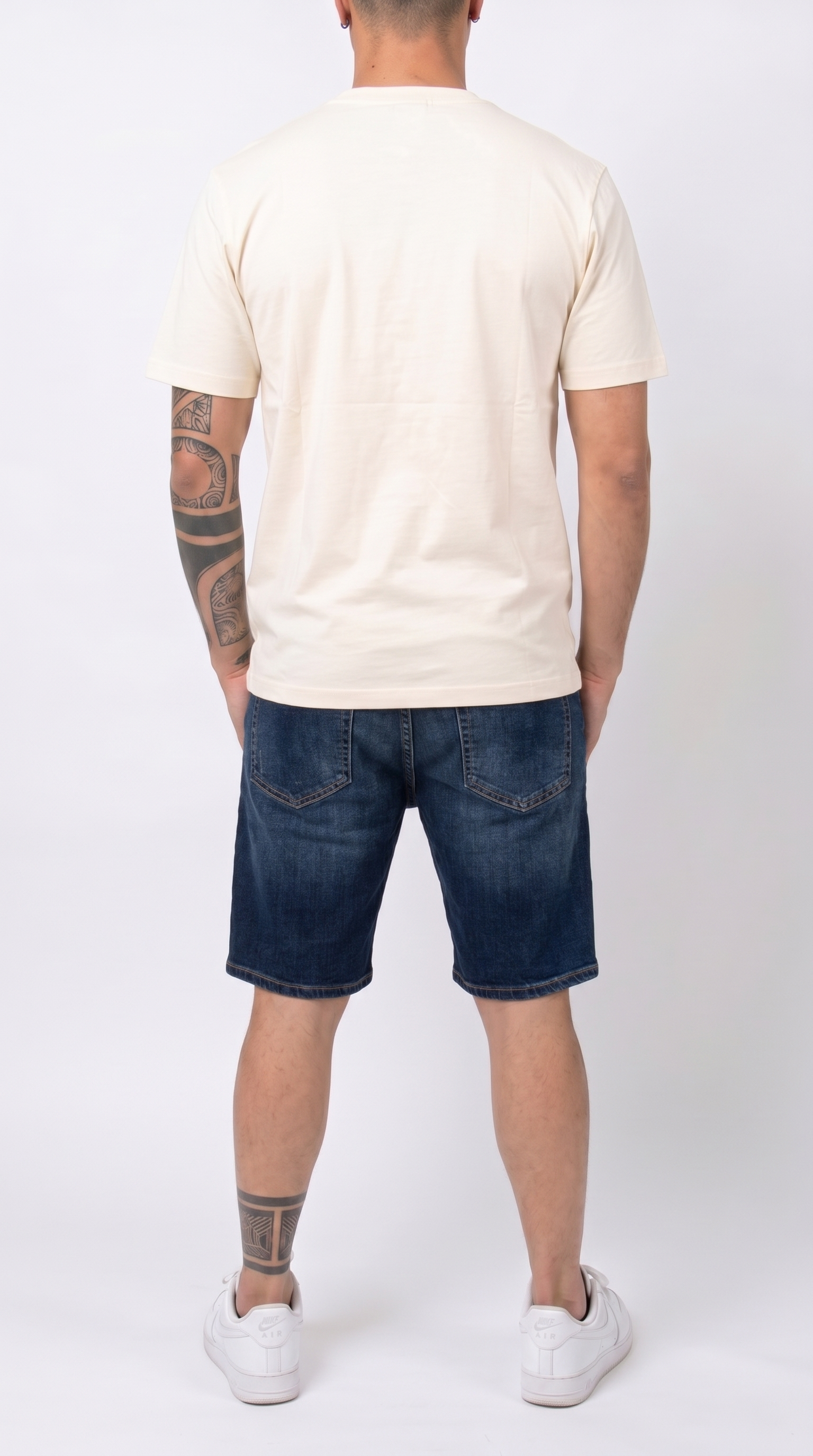 Frank14 - BERMUDA DI JEANS SOLDIER 022B - retro