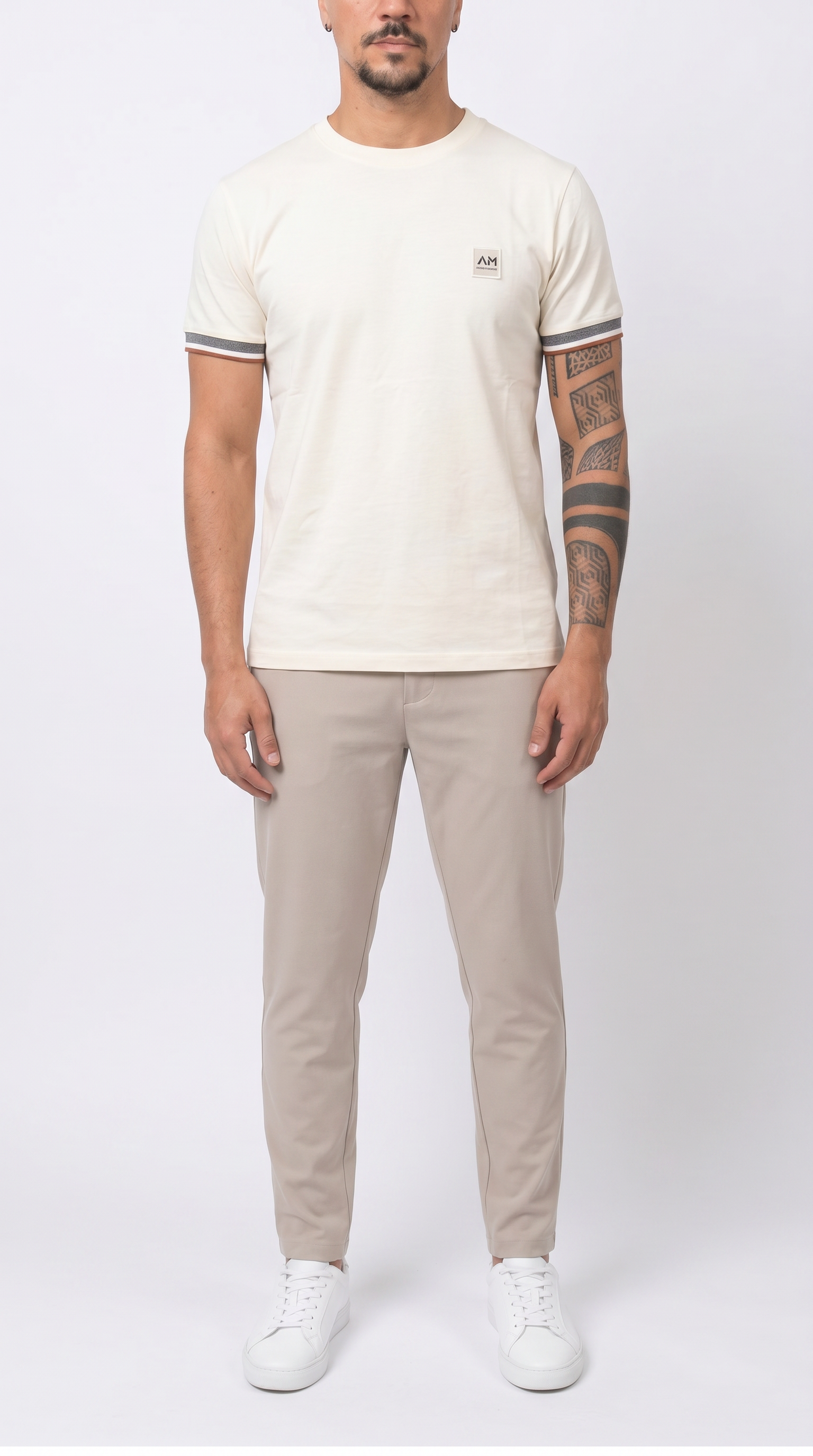 Frank14 - T-SHIRT CON POLSINI ANTONY MORATO - fronte