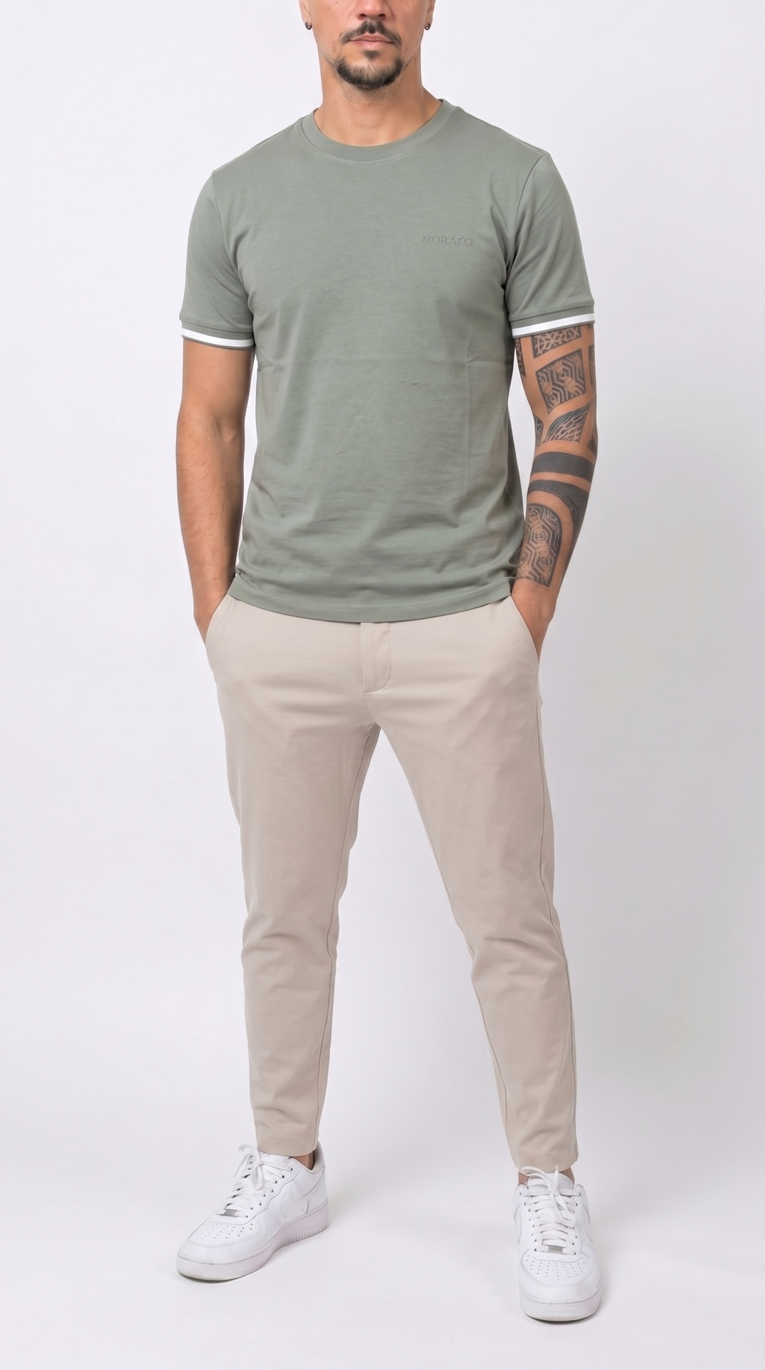 Frank14 - T-SHIRT CON POLSINI ANTONY MORATO - fronte