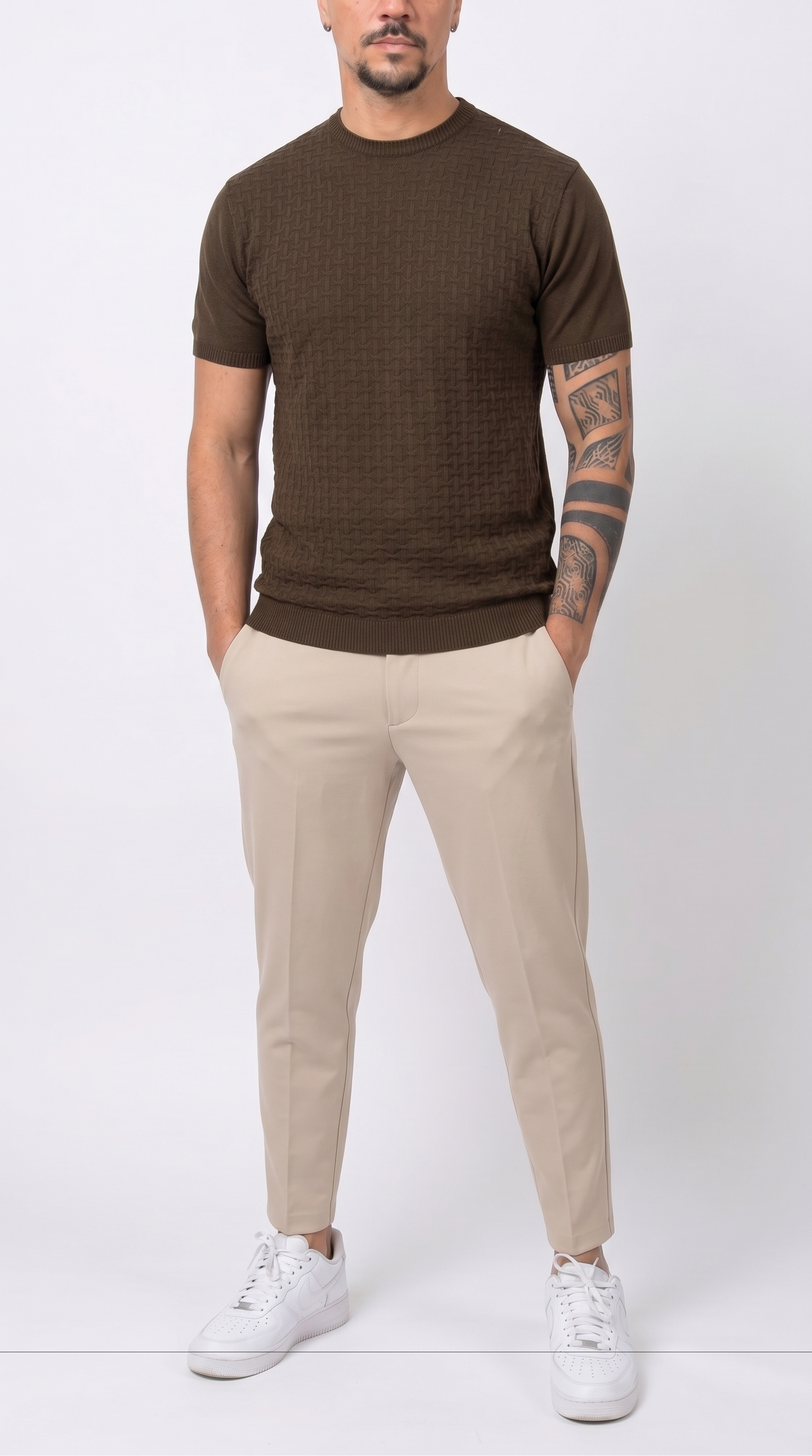 Frank14 - T-SHIRT IN FILO PRIMO EMPORIO - fronte