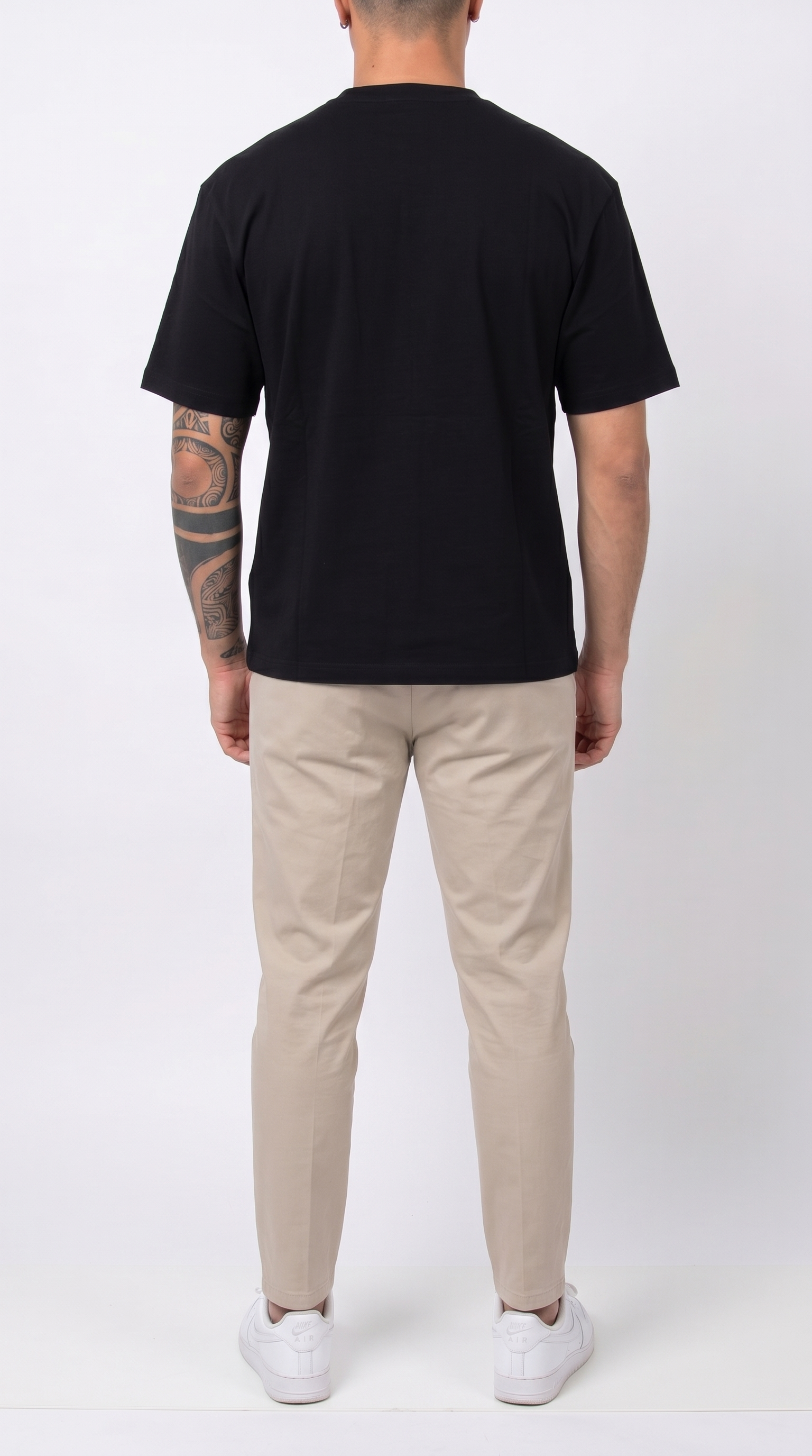 Frank14 - T-SHIRT BLAUER - retro