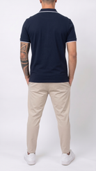 Frank14 - POLO TIPPED LYLE & SCOTT - retro