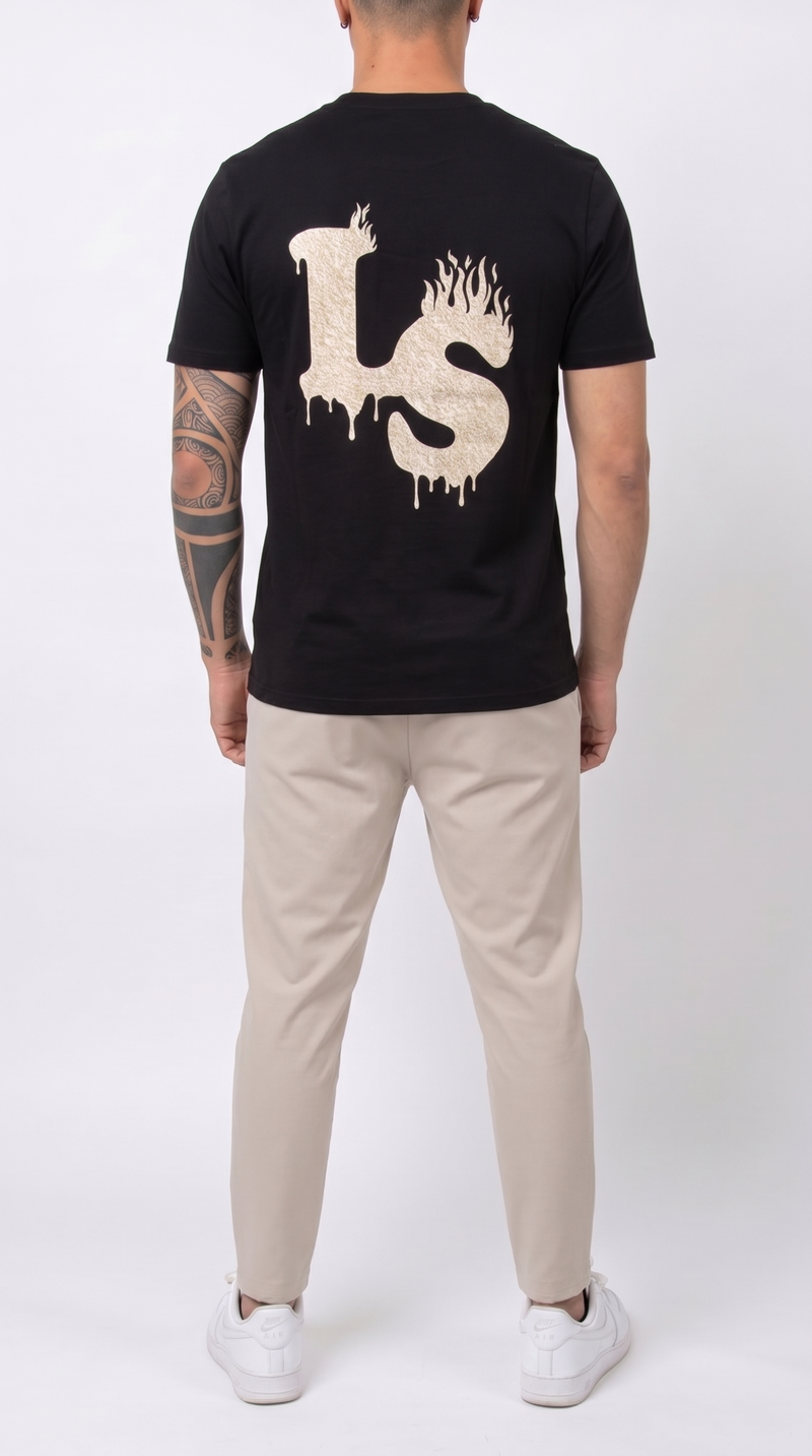 Frank14 - T-SHIRT LYLE & SCOTT LOGO RETRO - retro