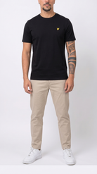 Frank14 - T-SHIRT LYLE & SCOTT LOGO RETRO - fronte