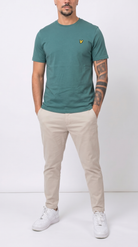 Frank14 - T-SHIRT LYLE & SCOTT LOGO RETRO - fronte