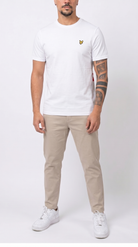 Frank14 - T-SHIRT LYLE & SCOTT LOGO RETRO - fronte
