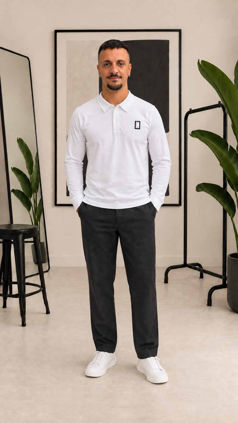 SOLDIER LONG-SLEEVE POLO SHIRT