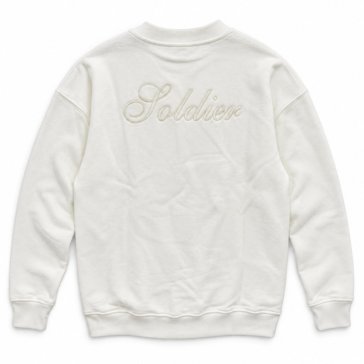 FELPA GIROCOLLO SOLDIER FONT
