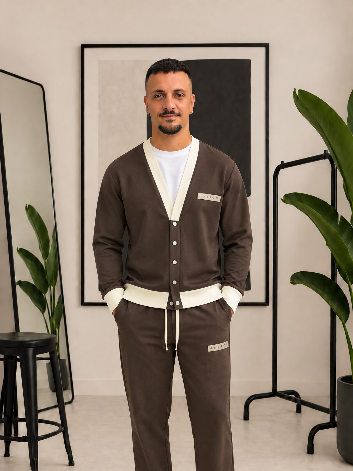 COMPLETO CON CARDIGAN MAISON PARIS