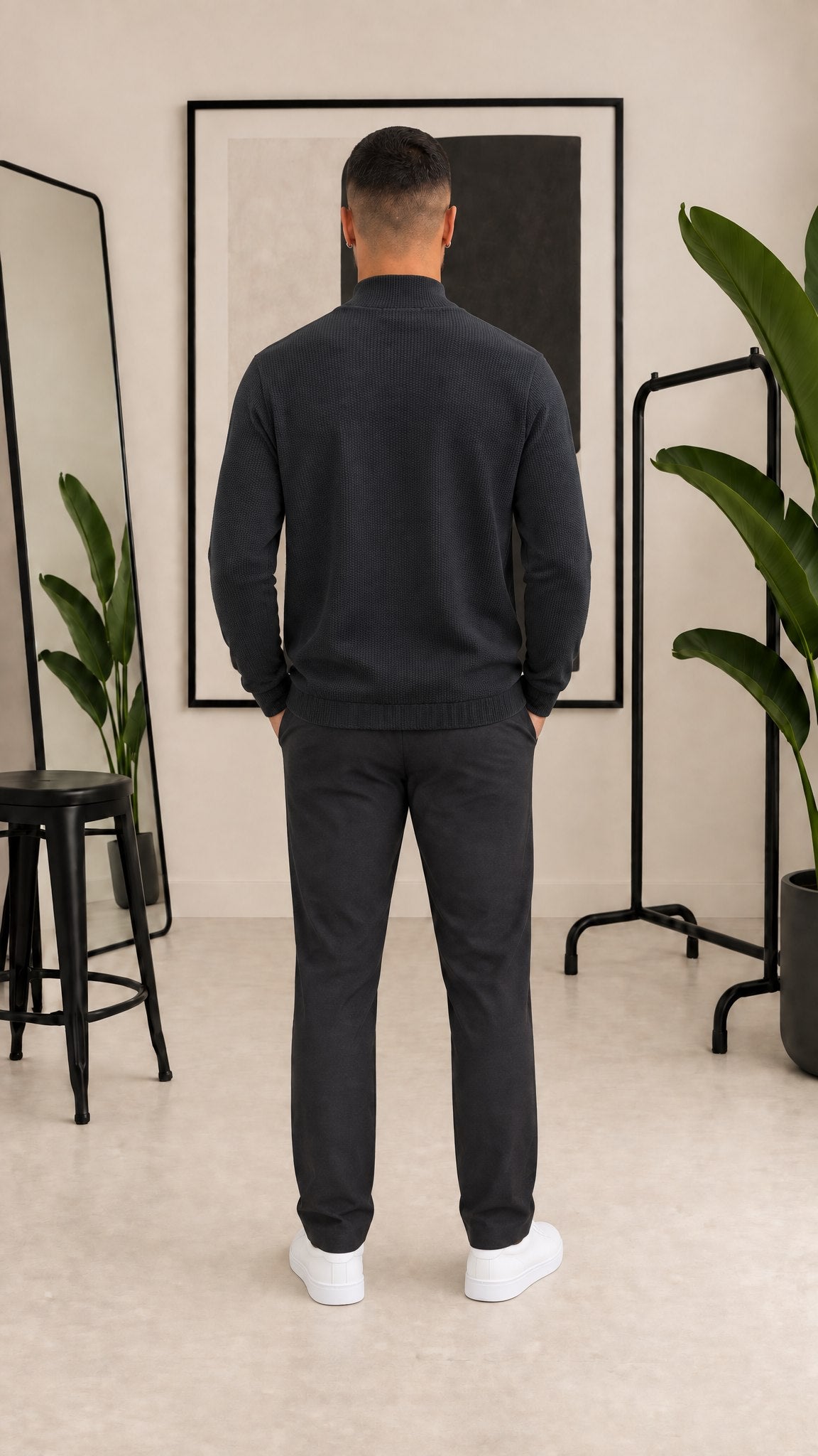 FELPA CON ZIP GIANNI LUPO GL2324F