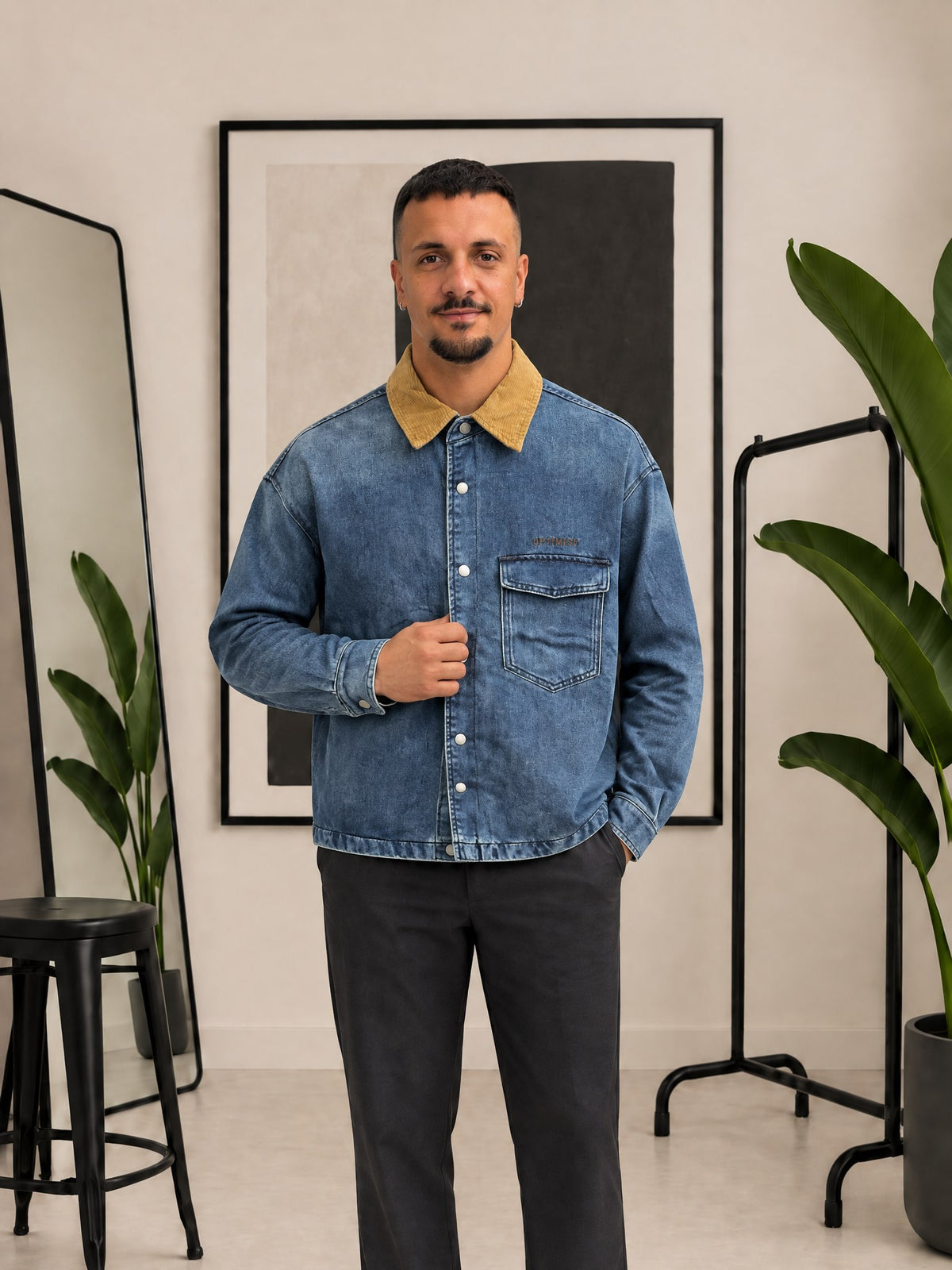 GIACCA IN DENIM GIANNI LUPO