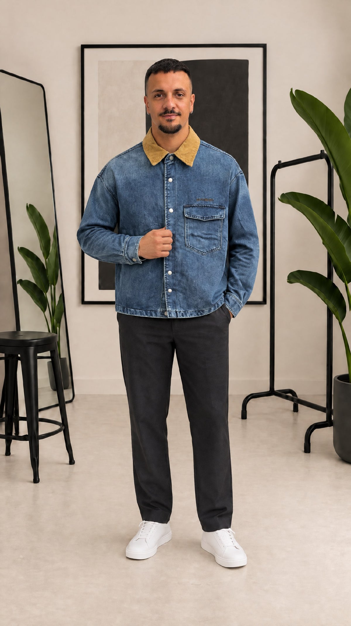 GIACCA IN DENIM GIANNI LUPO