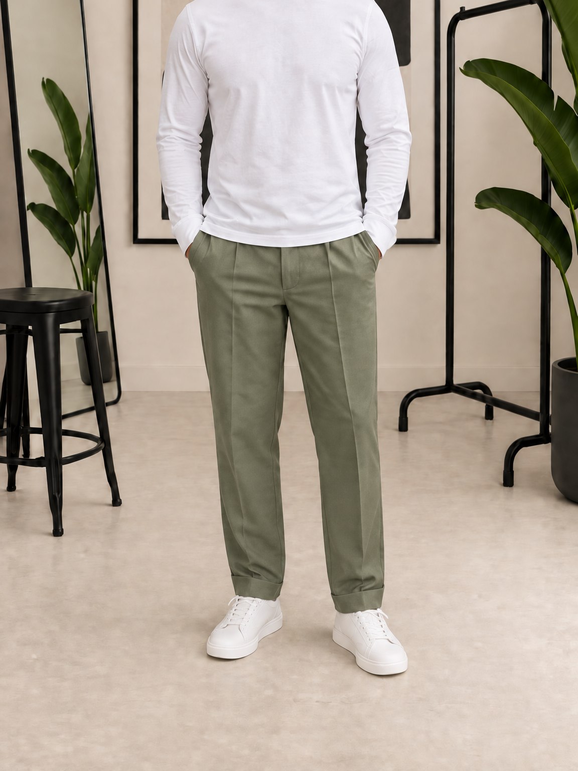 PANTALONI SLIM SOLDIER