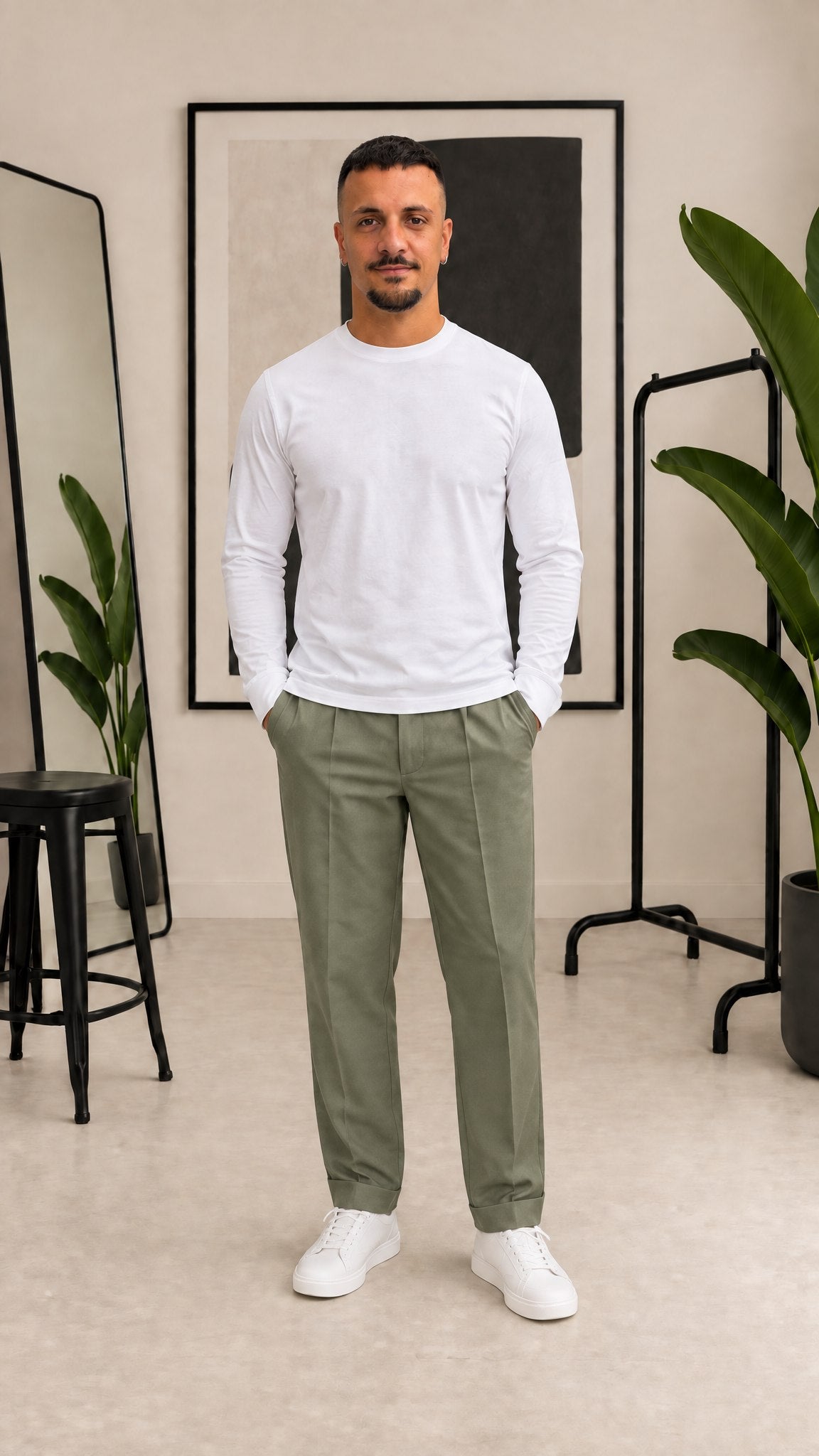 PANTALONI SLIM SOLDIER
